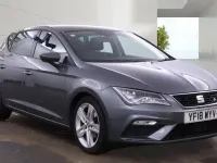 Used Seat Leon FR 125 HP (91 kW) 2018 Grey Hatchback