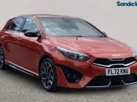 Used Kia Ceed GT-Line 160 HP (117 kW) 2022 Orange Hatchback
