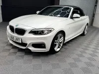 Used BMW 220 M Sport 190 HP (139 kW) 2015 White Cabriolet