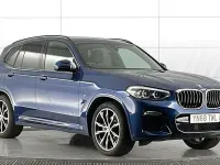 Used BMW X3 M Sport 184 HP (135 kW) 2018 Blue SUV