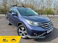 Begagnad Honda CR-V EX 2013 Blå SUV