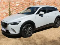Used Mazda CX-3 Touring 105 HP (77 kW) 2015 Pearl white SUV
