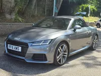 Used Audi TT Roadster S-Line 230 HP (169 kW) 2015 Grey Cabriolet