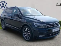 Used VW Tiguan Allspace R-line 150 HP (110 kW) 2021 Black SUV
