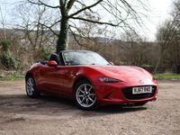 Used Mazda MX5 131 HP (96 kW) 2017 Red Cabriolet