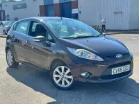 Used Ford Fiesta Zetec 82 HP (60 kW) 2008 Red Hatchback