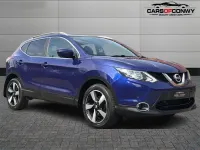 Used Nissan Qashqai N-Vision 115 HP (84 kW) 2017 Blue SUV