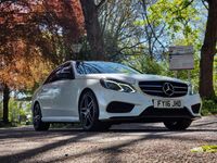 Used Mercedes E350 Premium 2016 White Sedan