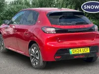 Used Peugeot e-208 Style 100 kW (137 HP) 2023 Red Hatchback