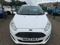 Used Ford Fiesta Zetec 2013 White Hatchback