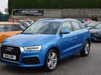 Used Audi Q3 S-Line 150 HP (110 kW) 2016 Blue SUV