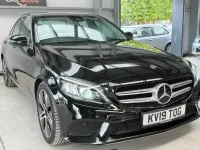 Used Mercedes C200 184 HP (135 kW) 2019 Black Sedan