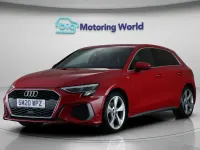 Used Audi A3 S-Line 148 HP (108 kW) 2020 Red Sedan