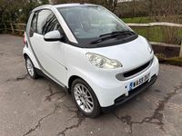 Used Smart ForTwo Cabrio Passion 2010 White Cabriolet