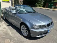 Used BMW 318 Cabriolet 2006 Blue Cabriolet