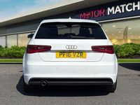 Begagnad Audi A3 S-Line 2016 Vit Halvkombi