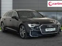 Used Audi A6 S-Line 204 HP (150 kW) 2021 Black Estate