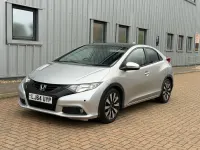 Używany Honda Civic SR 142 KM (104 kW) 2014 Srebrny Hatchback