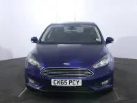 Used Ford Focus Zetec 125 HP (91 kW) 2015 Blue Hatchback