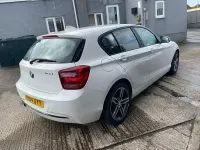 Used BMW 116 Sport Line 2014 White Hatchback