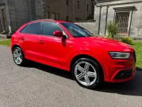 Usado Audi Q3 S-line plus 177 HP (130 kW) 2014 Vermelho SUV