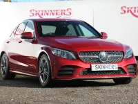 Used Mercedes C300 AMG Line Premium 2019 Red Sedan