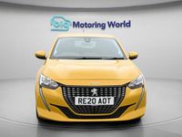 Used Peugeot 208 Allure 100 HP (73 kW) 2020 Yellow Hatchback