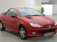 Used Peugeot 206 S 2004 Red Cabriolet