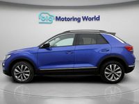 Used VW T-Roc Design 150 HP (110 kW) 2020 Blue SUV