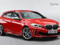 Used BMW M135 Shadowline 302 HP (222 kW) 2024 Red Hatchback