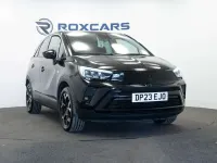 Used Vauxhall Crossland Ultimate 110 HP (80 kW) 2023 Black SUV