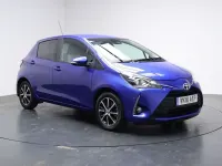 Used Toyota Yaris 111 HP (81 kW) 2018 Blue Hatchback