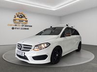 Begagnad Mercedes B200 AMG line 2017 Vit Minibuss
