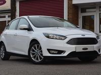 Used Ford Focus Titanium 125 HP (91 kW) 2016 White Hatchback