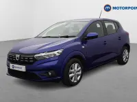 Used Dacia Sandero Comfort 91 HP (66 kW) 2021 Blue Hatchback