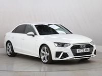 Used Audi A4 S-Line 150 HP (110 kW) 2022 White Sedan