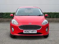 Used Ford Fiesta Titanium 2017 Red Hatchback