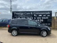 Used VW Touran SE 105 HP (77 kW) 2014 Black MPV