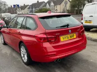 Used BMW 320 Comfort Edition 181 HP (133 kW) 2016 Red Estate
