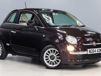 Used Fiat 500 Lounge 105 HP (77 kW) 2014 Mauve/purple Hatchback