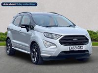 Used Ford Ecosport ST-Line 100 HP (73 kW) 2019 Silver SUV