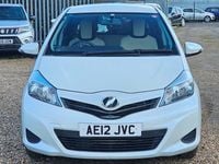 Used Toyota Vitz 2025 White Hatchback