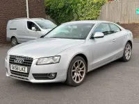 Used Audi A5 Sport 160 HP (117 kW) 2008 Silver Coupe