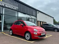 Used Fiat 500 Lounge 69 HP (50 kW) 2018 Red Hatchback