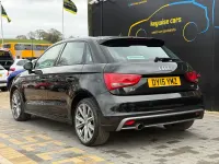 Used Audi A1 S-Line 116 HP (85 kW) 2015 Black Hatchback