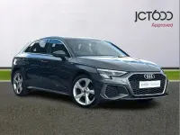 Used Audi A3 S-Line 108 HP (79 kW) 2022 Grey Sedan