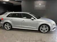 Usado Audi A3 Sportback S-Line 150 CV (110 kW) 2017 Plateado Utilitario