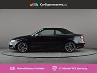 used Audi A3 Cabriolet (2017/17)S3 2.0 TFSI 310PS Quattro S Tronic auto (05/16 on) 2d
