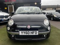 Used Fiat 500C Lounge 69 HP (50 kW) 2010 Black Cabriolet