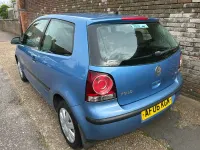 Used VW Polo 65 HP (47 kW) 2006 Blue Hatchback